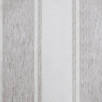 platimun and ivory shimmer striped sheer curtain panels