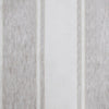 platimun and ivory shimmer striped sheer curtain panels