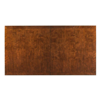 top of rectangle dining table wood