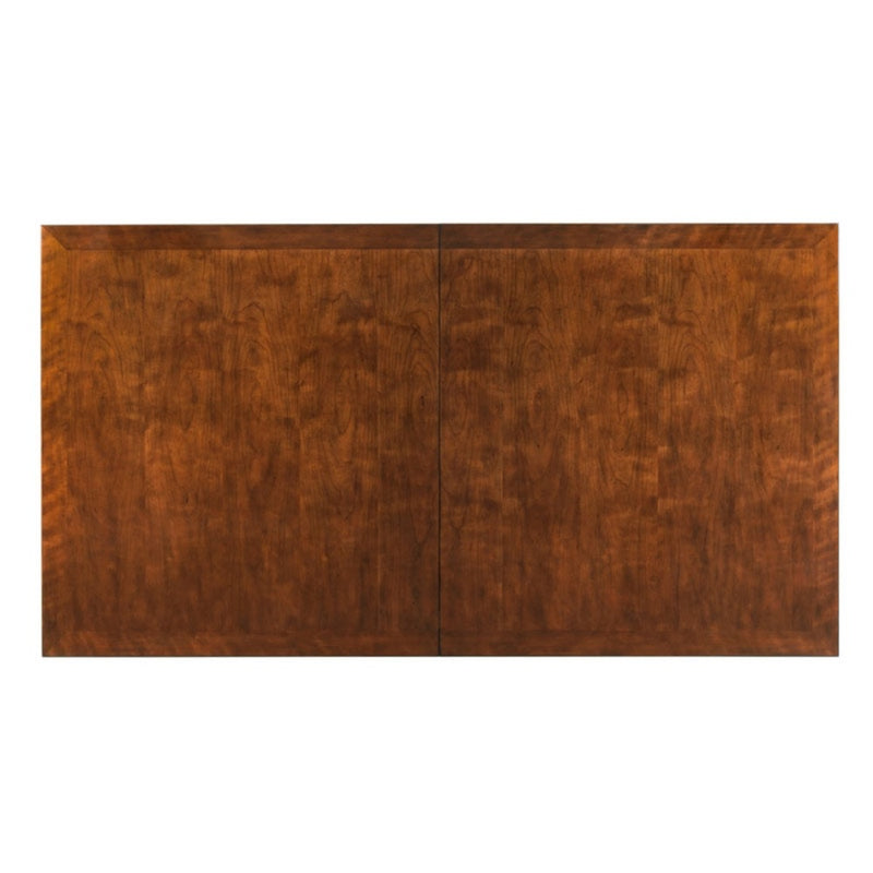 top of rectangle dining table wood
