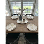 melamine cream plates lifestyle