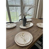 melamine serving platter on table