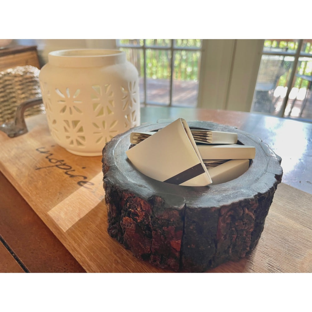 himalayan tobacco bark candle Endurance Wood Bowl This luscious soy candle comes in a one Himalayan Trading Post Handblown Glass