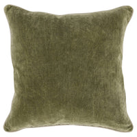 throw pillow velvet moss set of two 
