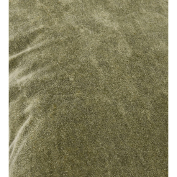 throw pillow velvet moss set of two 