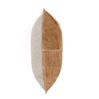 honey tan hide throw pillow set of two 