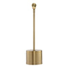 The Uttermost Antique Brass Desk Lamp features a sleek design, displayed against a clean white background.