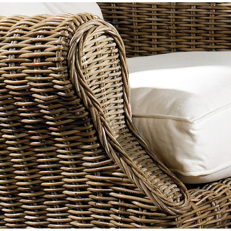 Wing Chair - Kubu Weave + Rattan