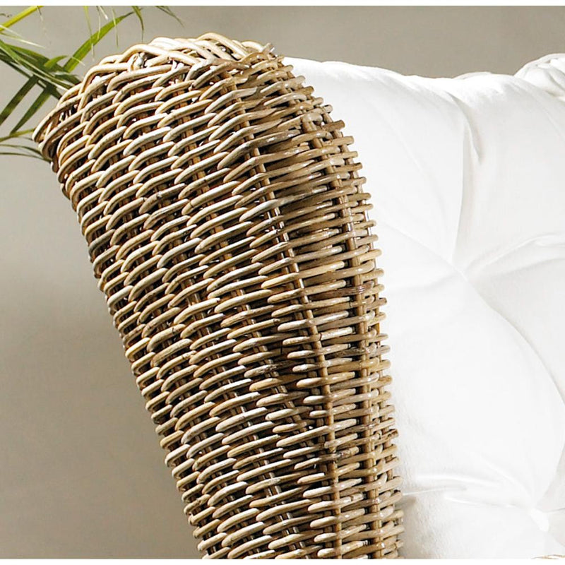 Wing Chair - Kubu Weave + Rattan