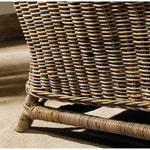 Wing Chair - Kubu Weave + Rattan