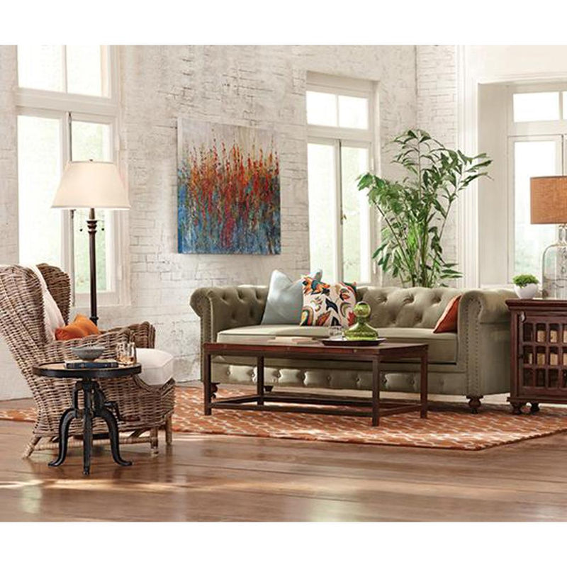 Wing Chair - Kubu Weave + Rattan