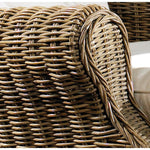 Wing Chair - Kubu Weave + Rattan