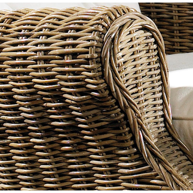 Wing Chair - Kubu Weave + Rattan