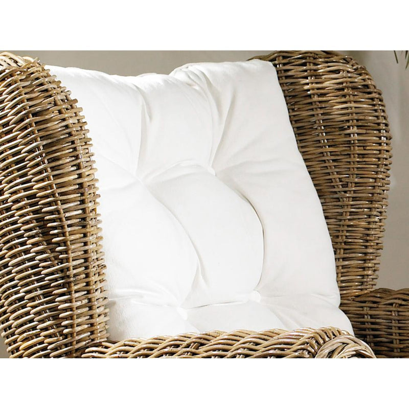 Wing Chair - Kubu Weave + Rattan