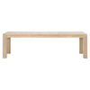 oak veneer contemporary rectangle dining table