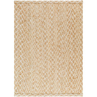 jute area rug natural white hand woven no pile organic 