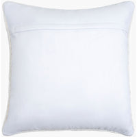 square outdoor throw pillow light gray woven knife edge