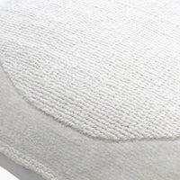 square outdoor throw pillow light gray woven knife edge