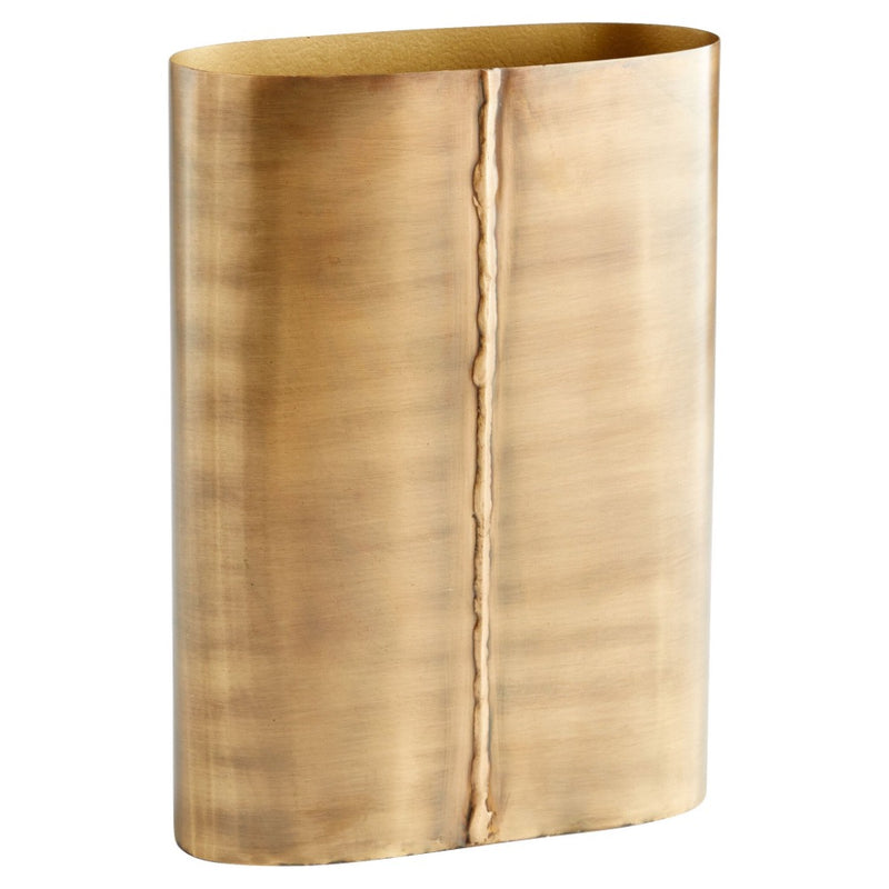 oval gold black vase detail textured set 2