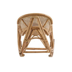 rocking chair natural rattan peel cane