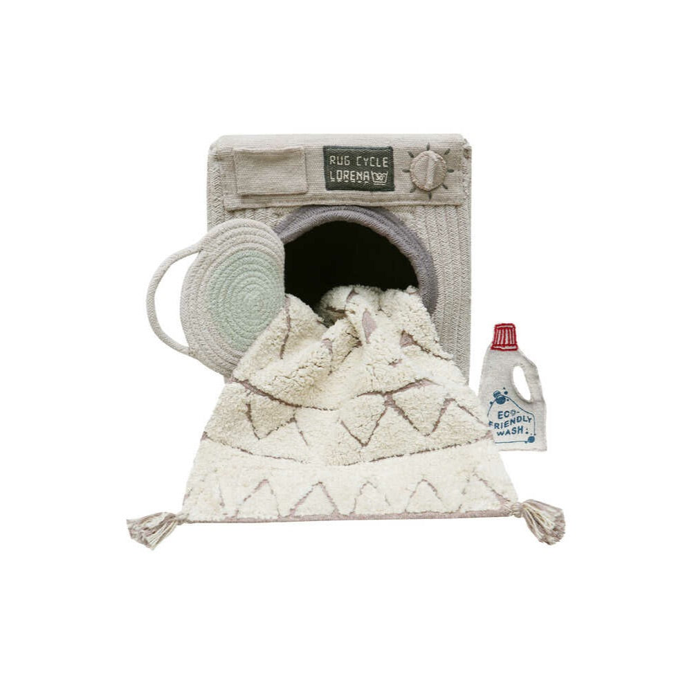 play basket washing machine woven cotton recycled materials