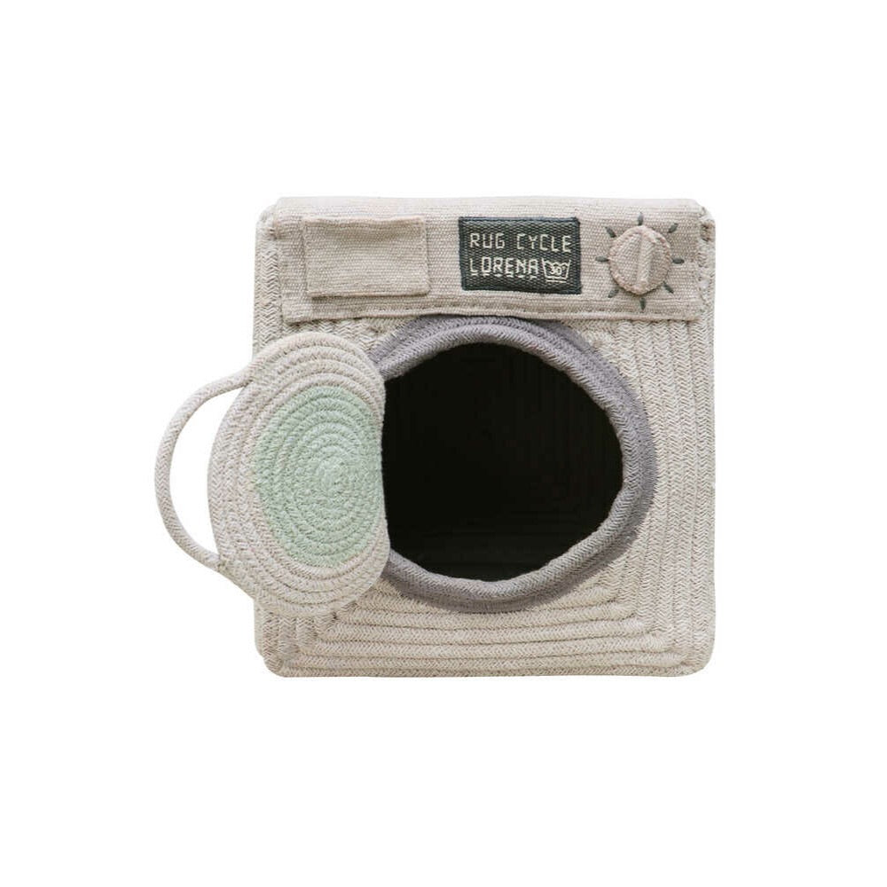 play basket washing machine woven cotton recycled materials
