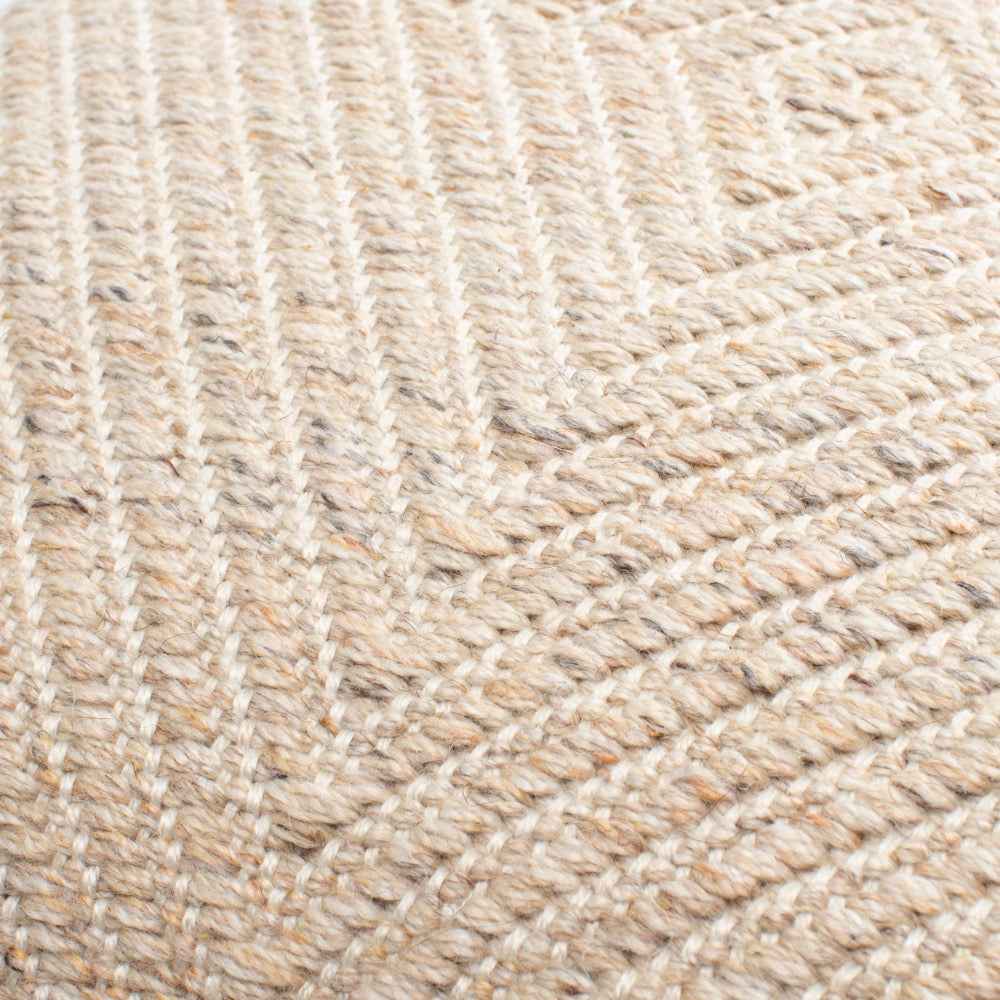 woven neutral throw pillow beige tan knife edge outdoor safe square