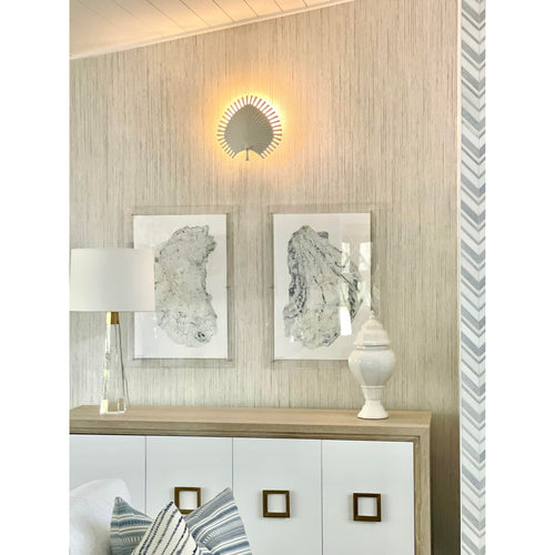 Cassius Matte White Sconce