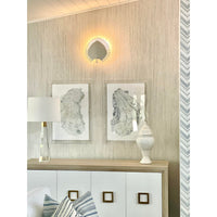 photography handmade paper oyster coastal decor wall art lifestyle shot