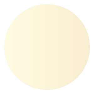 A gradient beige circle on a white background.