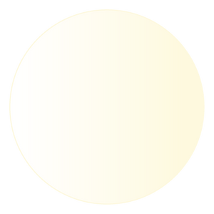 A circle with a soft gradient from pale yellow to white, creating a subtle glowing effect.