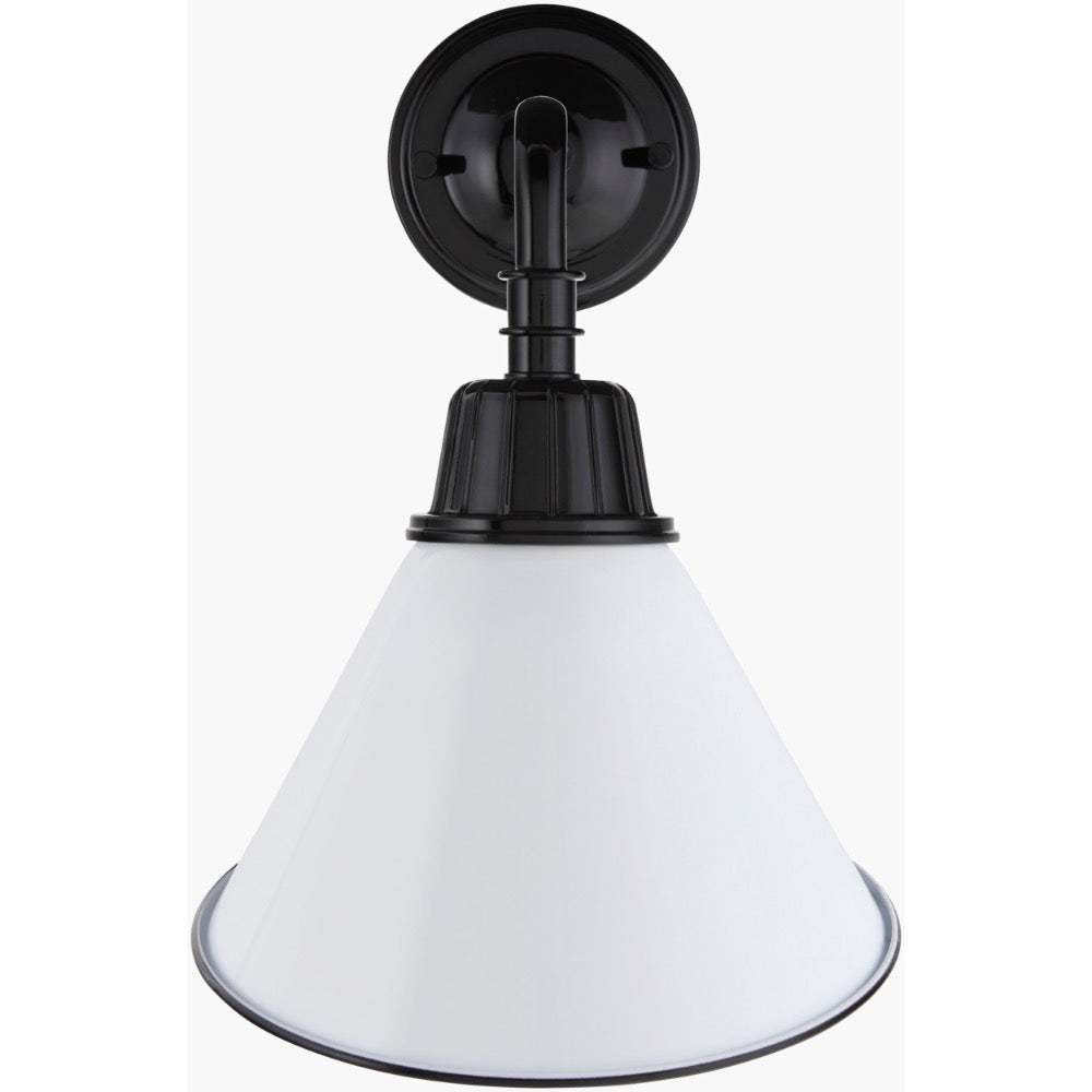 white black metal wall sconce iron outdoor safe