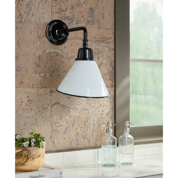 white black metal wall sconce iron outdoor safe