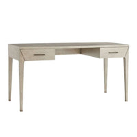 Oak Desk - Dublin - Antique Brass Details