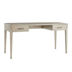 Oak Desk - Dublin - Antique Brass Details