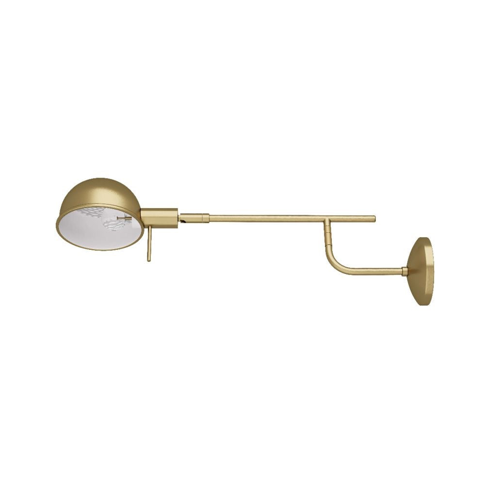 wall sconce antique brass adjustable 
