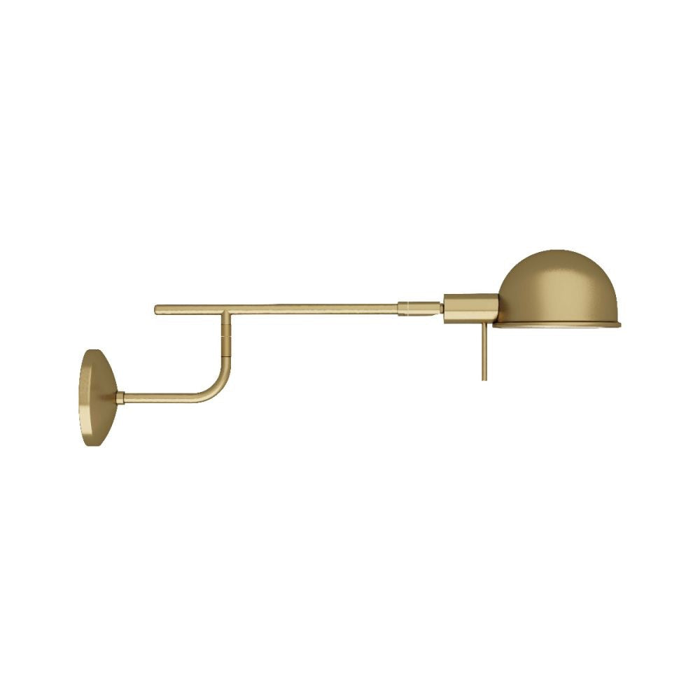 wall sconce antique brass adjustable 