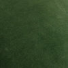 square accent pillow scalloped flange dark green velour