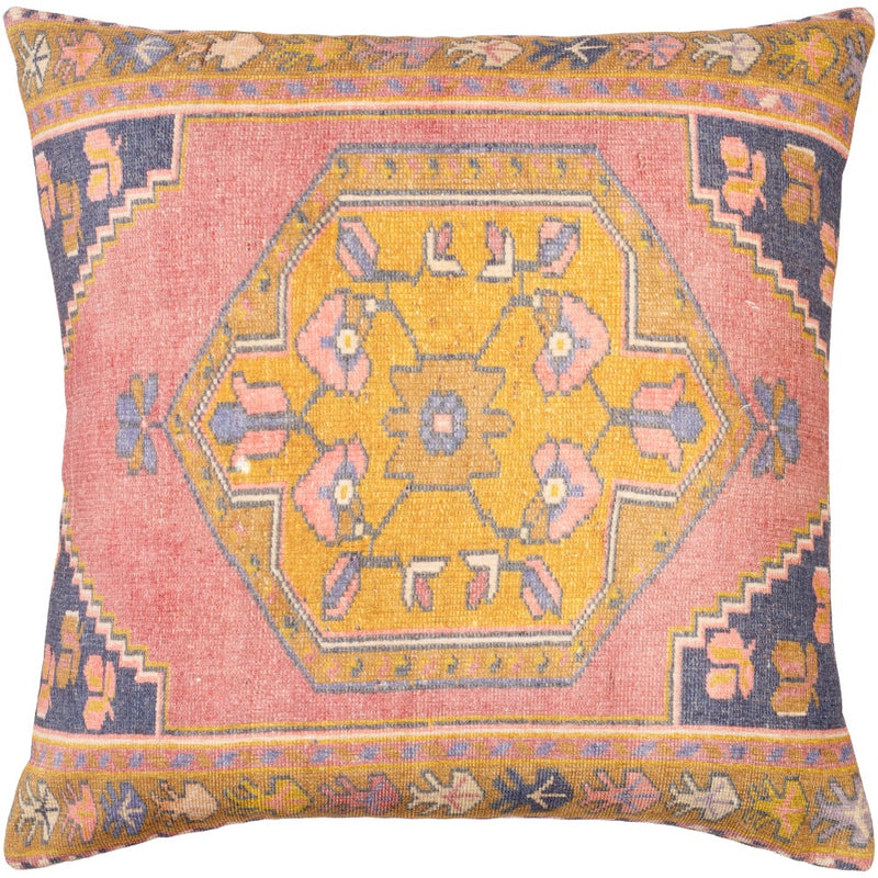 square throw pillow woven digitally printed multicolor patterned square