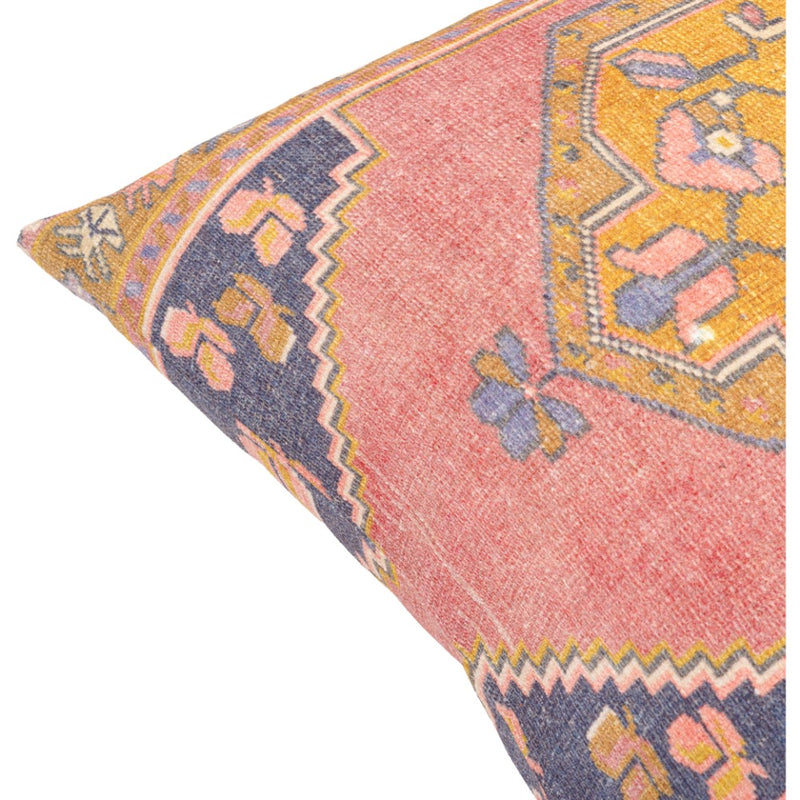 square throw pillow woven digitally printed multicolor patterned square
