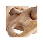 natural wood links sculpture