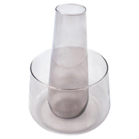 smoked blass modern carafe bowl