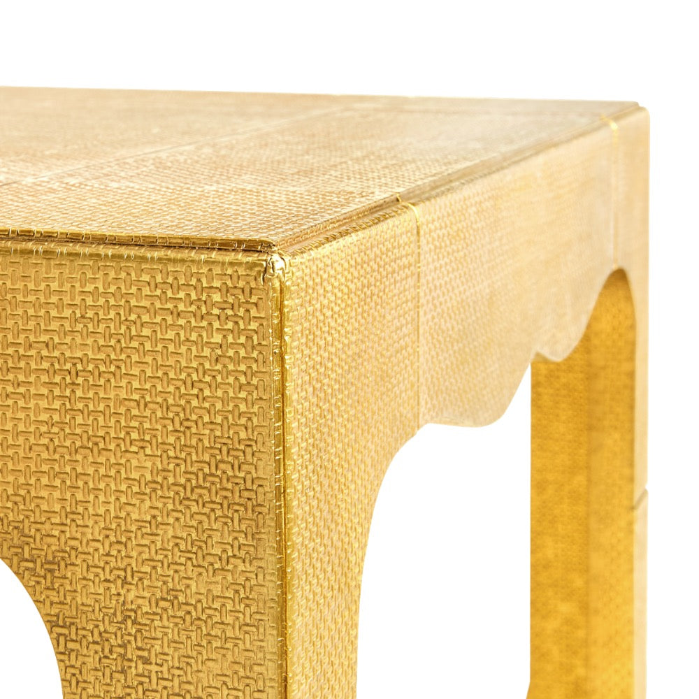 light antique brass coffee table textured chow style feet