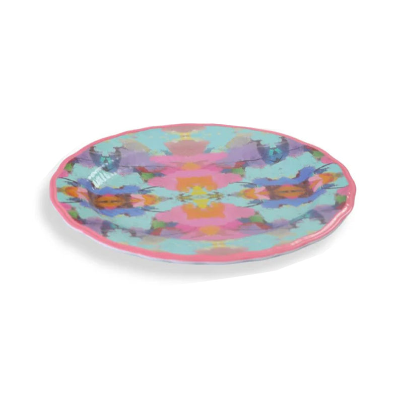 Antiqua Smile Melamine Dinner Plates (set of 4)