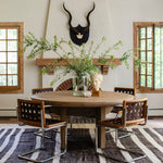 round dining table lime wash natural oak
