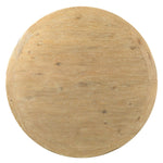 round dining table lime wash natural oak