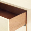 blanched oak 6 drawer extra large dresser bronze pulls