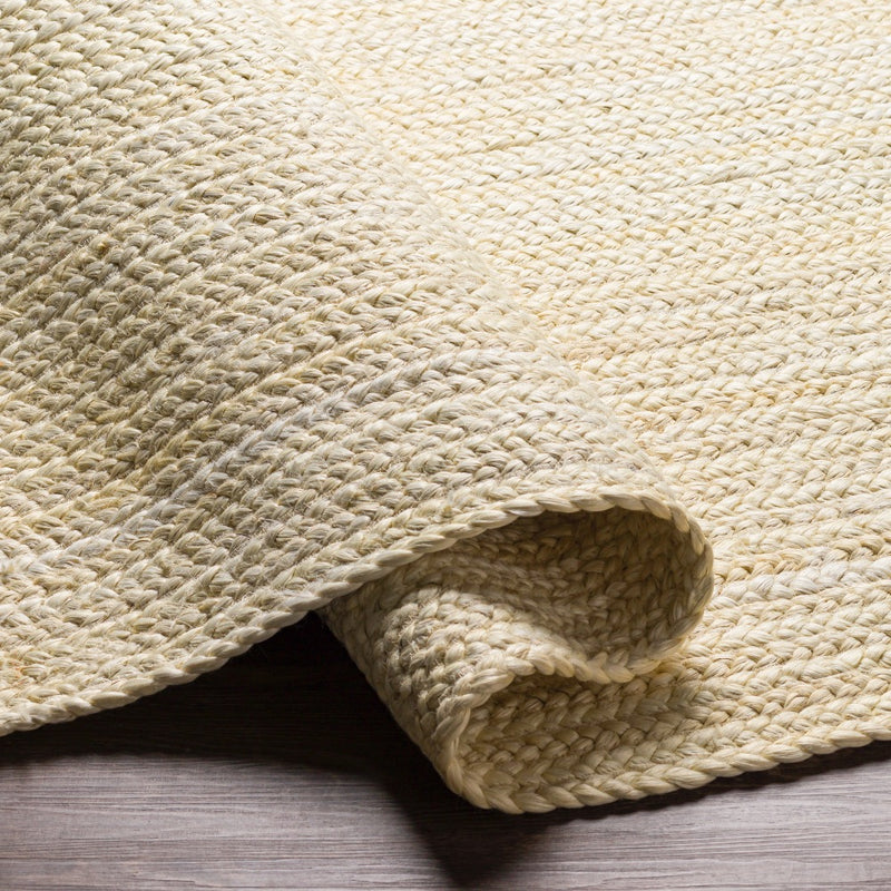 area rug natural braids jute hand woven no pile braided texture