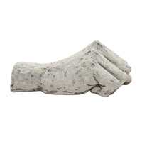 rustic weathered stone hand
