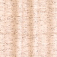 India's Heritage Curtain Panel - Luxury Drapery In Ivory Raw Silk + Brown Threads & Striations Grommets